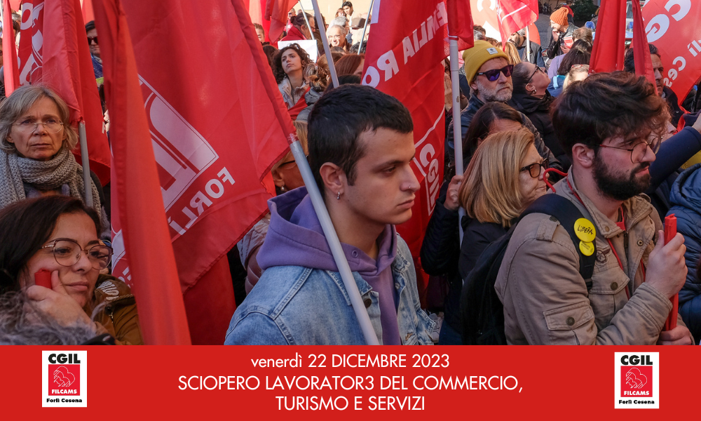 Dicembre Sciopero Dei Lavoratori E Lavoratrici Del Commercio