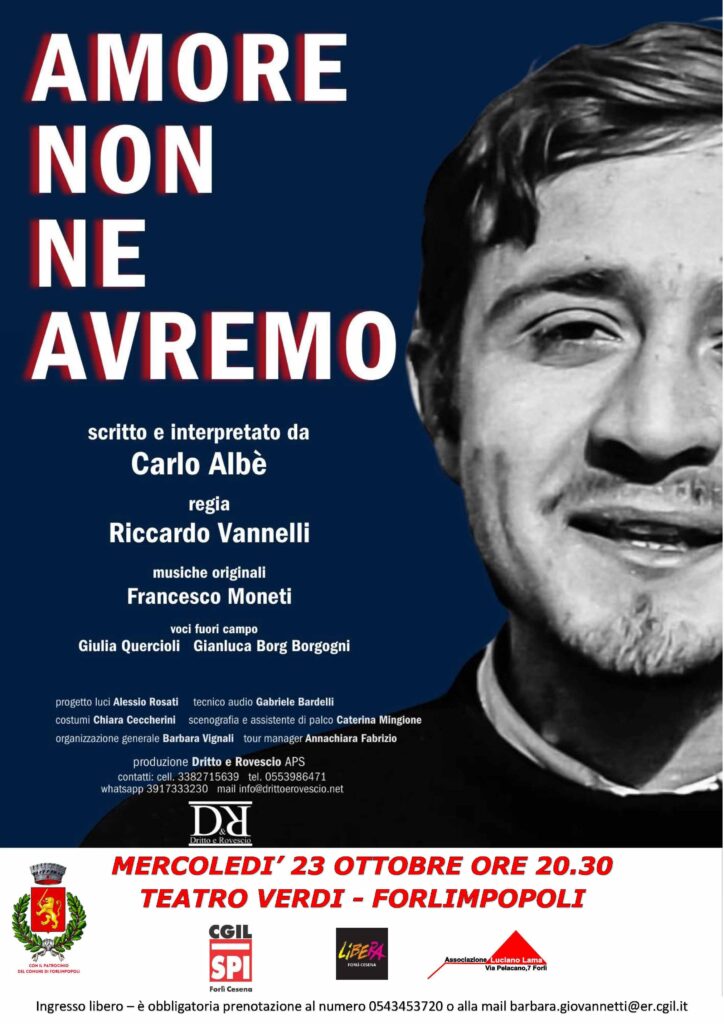 spettacolo 23 OTTOBRE FORLIMPOPOLI