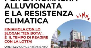 manifestazione Romagna alluvionata 7 dicembre 2024